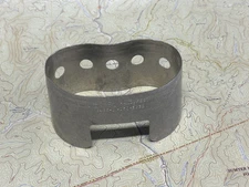 Real USGI Aluminum Canteen Cup Stove / Stand  Used  8465-01-250-3632 USA Made