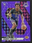 2024-25 Panini Mosaic BRONNY JAMES JR. Purple Florescent Prizm #76/249 RC Rookie