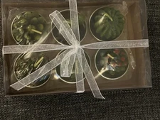 Adorable Set Of 12 Floating Succulent Candles. Brand new in the box.