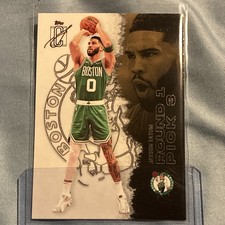 Topps 2026 Signature Class Jayson Tatum Rookie Pick 3 #59 Celtics Card. rookie card picture
