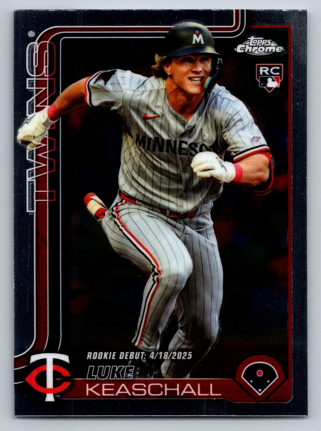 Luke Keaschall 2025 Topps Chrome Update #USC134