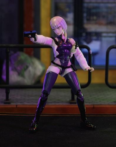 Jada Cyberpunk Edgerunners Lucy - 1:12 Scale Action 5.7 Inches, Multi-color - 第 6/10 張圖片