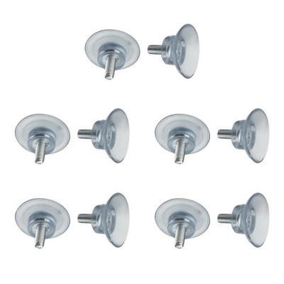 10PACK Strong Suction Cup For Home Furniture Glass Table Top w/ M6 M8 Screw C