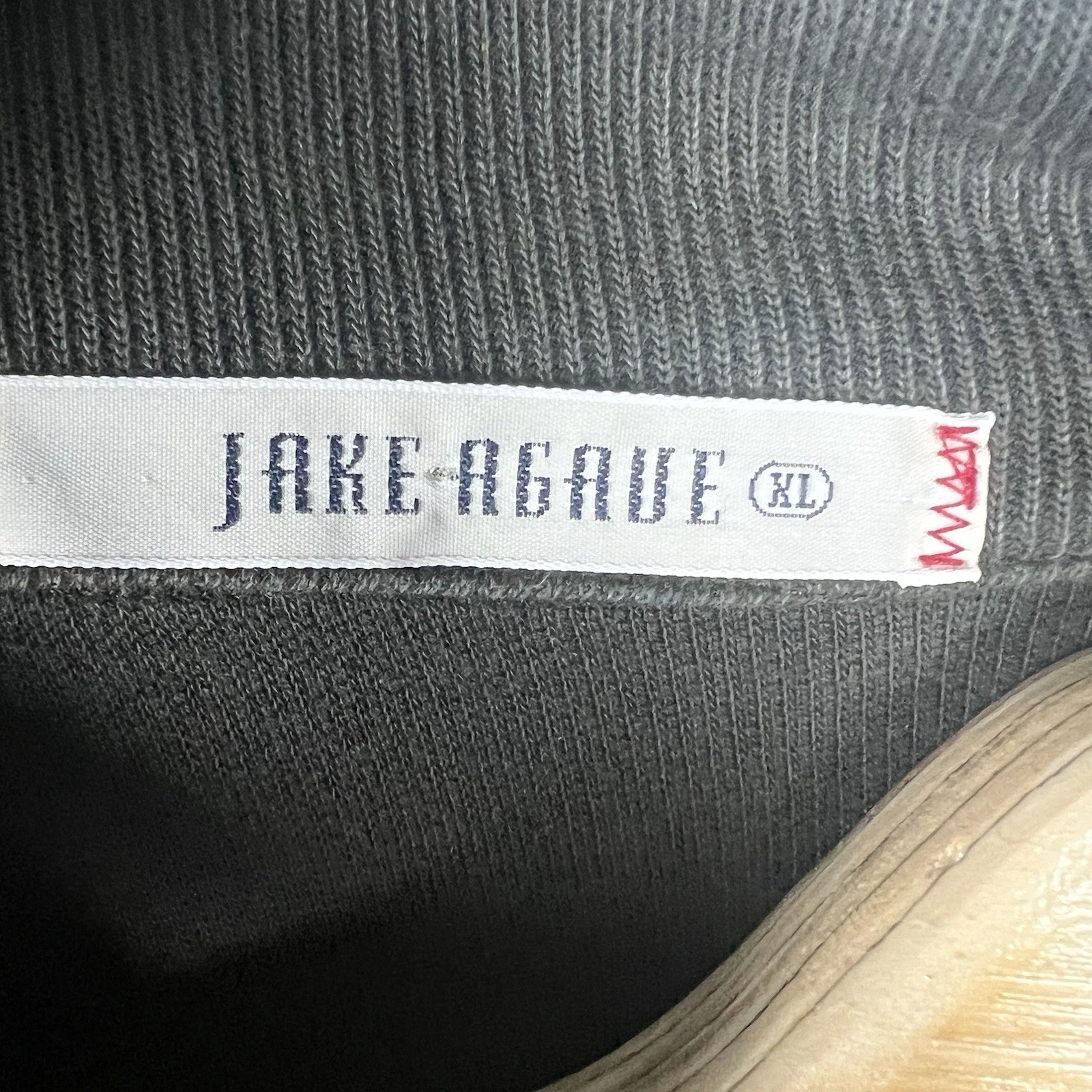 Jake Agave Men XL Brown Speedster K-103 Agavelux Made in USA Full Zip Jacket - product detail image 3