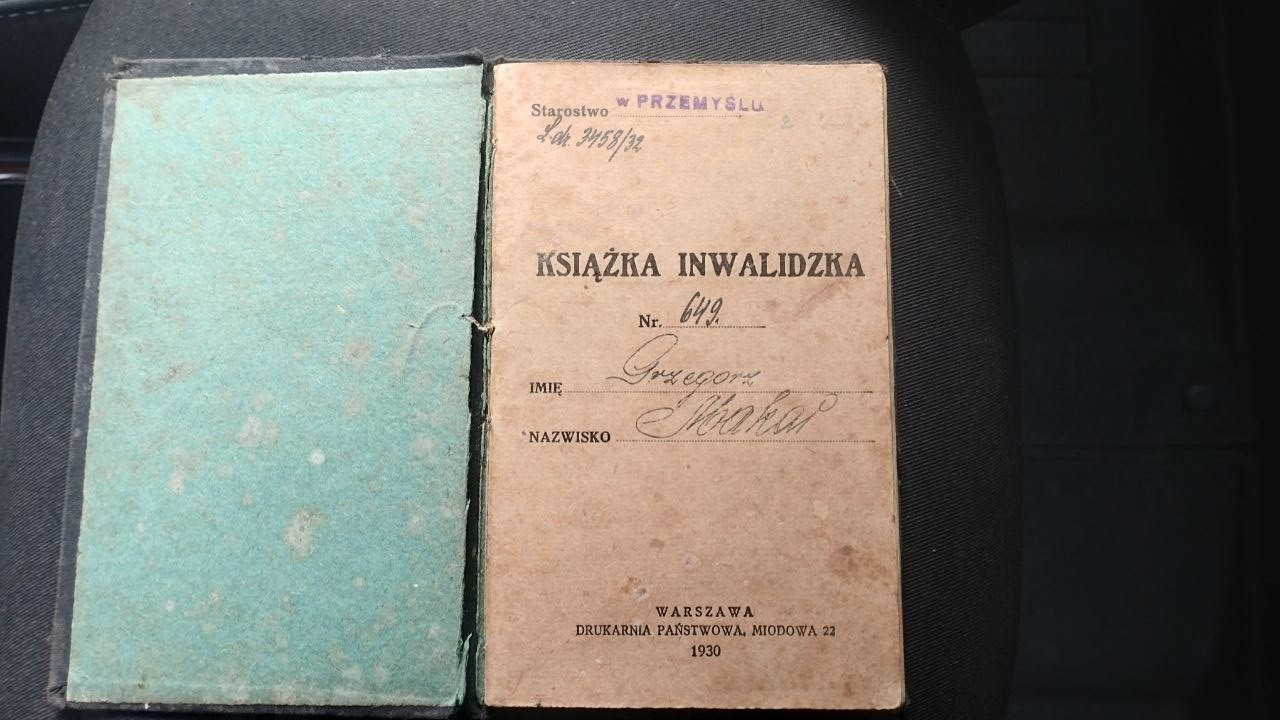 Pre-1939 Polish military Officer Leather Bag WWII Wojsko Polskie + document 1932 — image 7