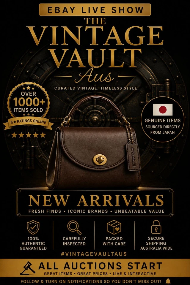 Coach Lovers Live | Authentic Vintage from Japan