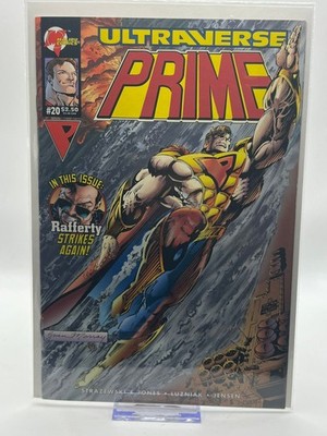 Ultraverse Prime #20 Malibu Comics Rafferty Strazewski Jones VF Comic Book