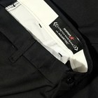 Aramark Work Pants Unisex Adult Size 36 X 32 Black Stretch Waistband Adjustec — photo 3