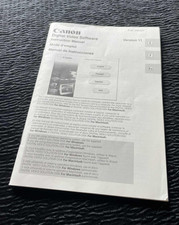 Instruction Manual ONLY CANON Digital Video Software Version 11 DIM-627 2004