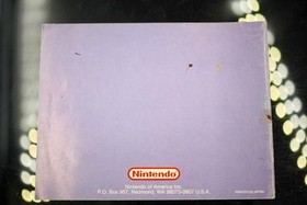 NO GAME- Authentic Manual ONLY! Nintendo NES TETRIS