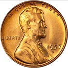 1957-D Lincoln Wheat Cent - Gem Bu FREE PENNY well $0.99 Check Out Our Items