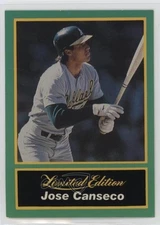1989 CMC Jose Canseco Limited Edition Jose Canseco #20 0mu9