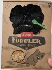 Zuru Fuggler Fart Face Series 1 Munch Munch Black 9" Funny Ugly Monster