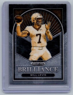 2023 Panini Prizm Draft Picks #BR-18 Will Levis Brilliance
