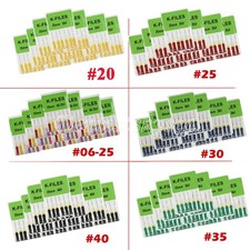 10-100packs Dental Endo Root Canal File K-FILES Stainless Steel Hand Use 25mm