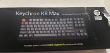 Keychron K8 Max TKL Mechanical Keyboard Wireless, 87 Keys QMK 2.4 GHz/Bluetooth