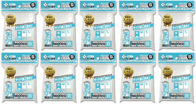Brokkoli Sleeve Protector Emboss & Clear S BSP-13 80 Stück x 10 Set