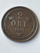 Sweden 2 Ore 1897