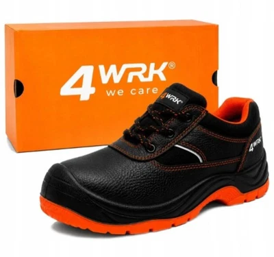 Chaussures de Sécurité Homme S3 Basses Travail SKAT LC Cuir Embout Acier 39-47 - Photo 1/2