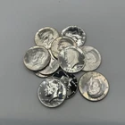 Lot 11 Kennedy Half Dollars 40% Silver 1965 - 1776.1976