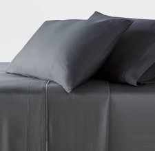 Threshold 320TC Satin 4-Piece Sheet Set Cooling Soft TENCEL Lyocell