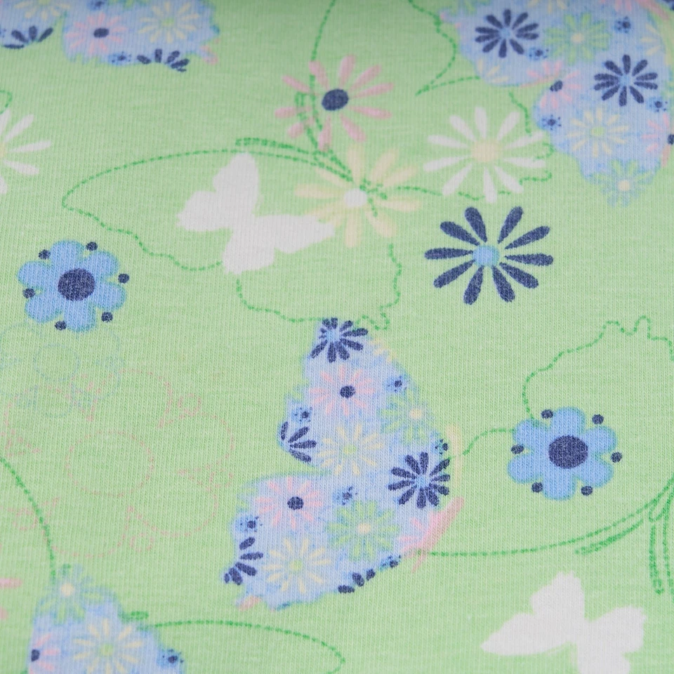 Pantalones de pijama Adonna para mujer L verde mezcla de algodón tejido salón pull-on dormir Foto 4 de 4