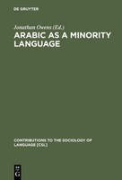 Arabic As A Minority Language Jonathan Owens