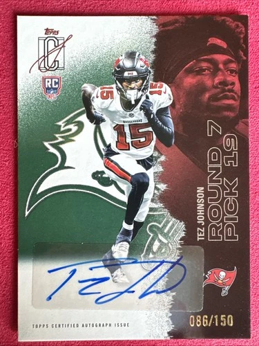 2025 Topps Signature Tez Johnson Rookie Class Autographs (RAW)
