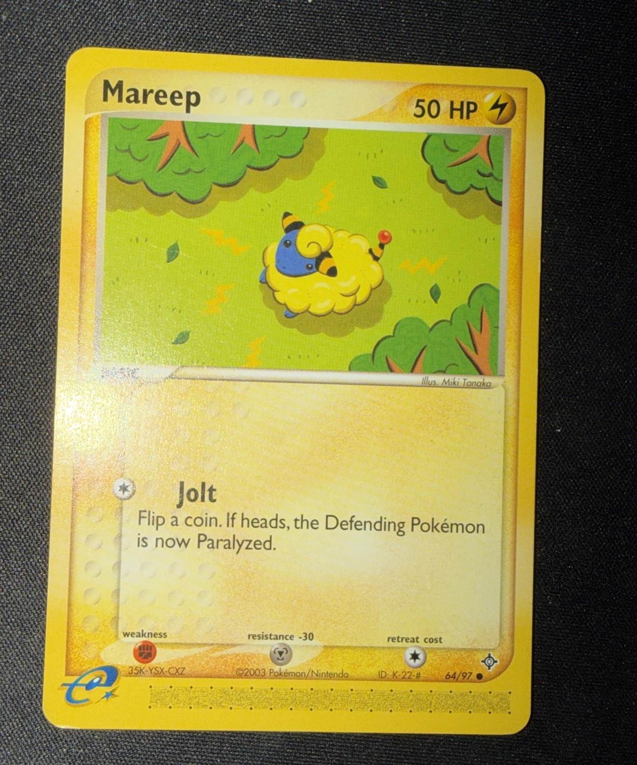Mareep Common - ex Dragon 64/97 2003 NM Pokemon