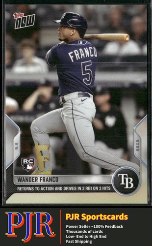 2022 Topps Now 870 Wander Franco