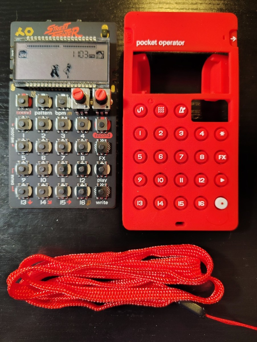 Teenage Engineering STREET FIGHTER Pocket Operator PO-133 Complete