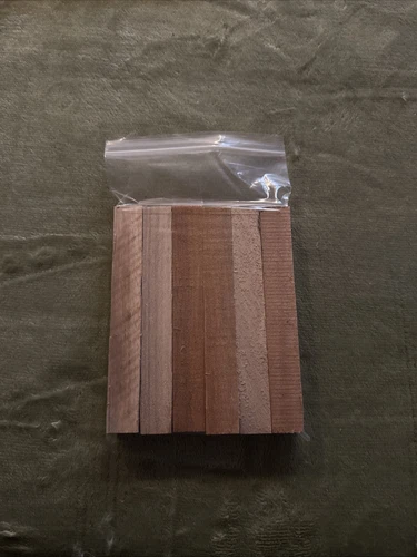 Walnut Pen Blanks 5 1/2 X 3/4 X 3/4 Pack Of 6 - Picture 1 of 4