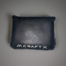 Mizuno M Craft X Mallet Black Putter Headcover OMOI Head Cover Tour