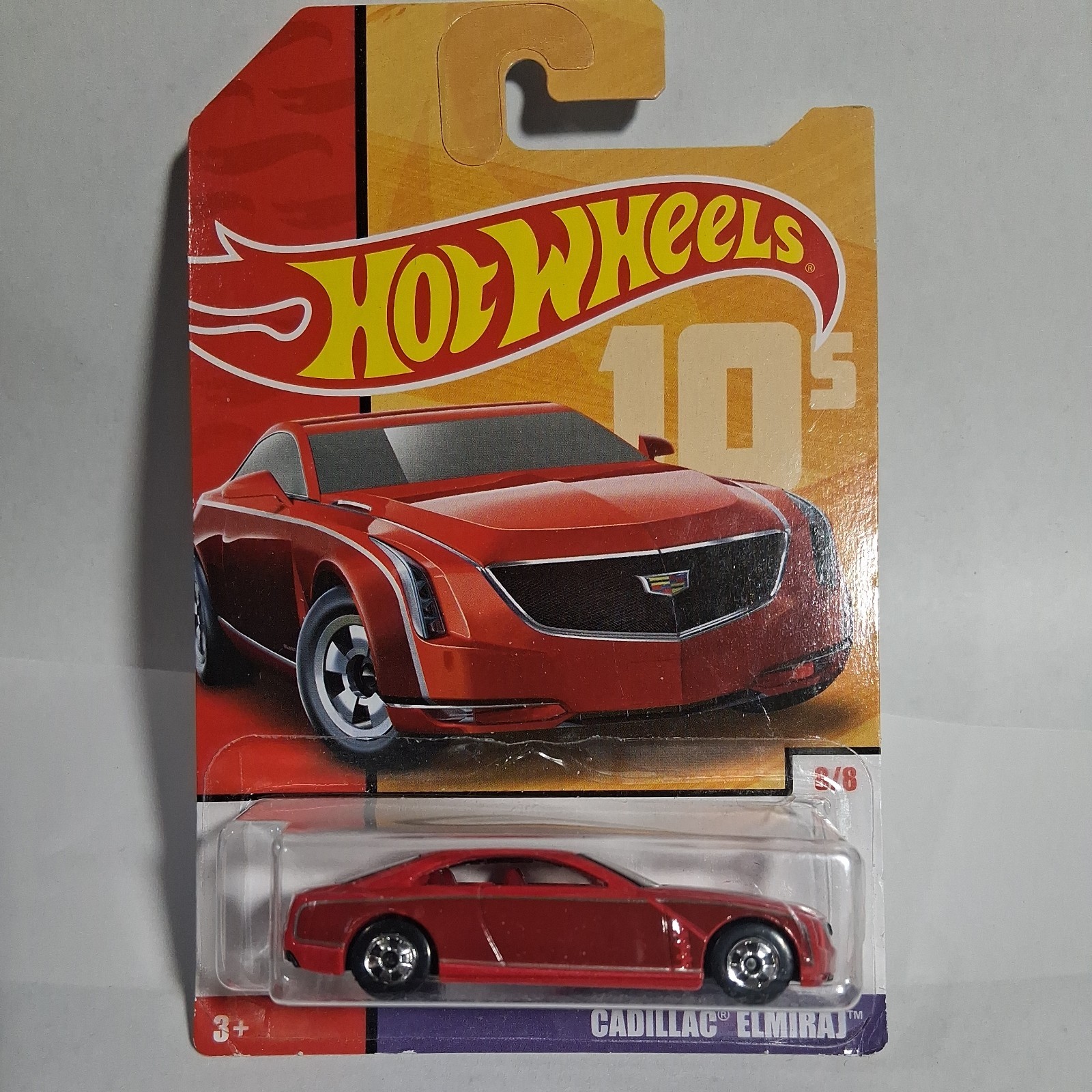 Hot Wheels Cadillac Elmiraj Retro Throwback Target Exclusive GBB92 NRFP 2017 Red