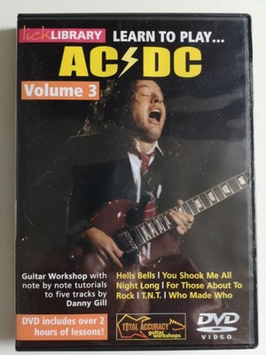 LICK LIBRARY Learn to Play AC DC Lern-DVD Volume 3