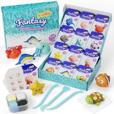 Air Dry Modeling Clay for Kids - Ocean Adventure, 12 Boxes Clay Kit... Fast Ship