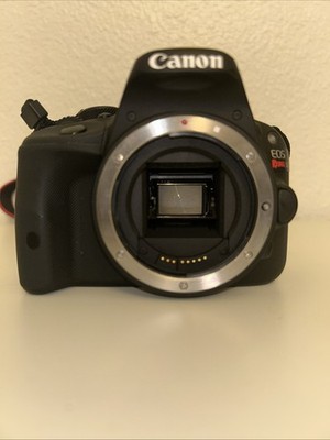 Canon EOS Rebel SL 1 With Two Lens/micorphone/Case/ Battery sCharger/ Sd Card