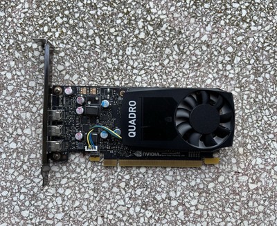 NVIDIA Quadro P400 2GB GDDR5 PCIe x16 Gen3 / PCIe 3.0 3x mini DisplayPort