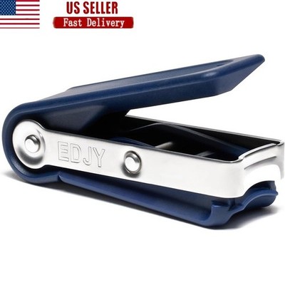 Nail Clipper Precision Stainless Steel Ergonomic Design Safe Cutting Clean Edge