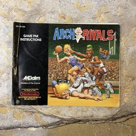 Arch Rivals Cartridge + Manual - Nintendo Entertainment System NES