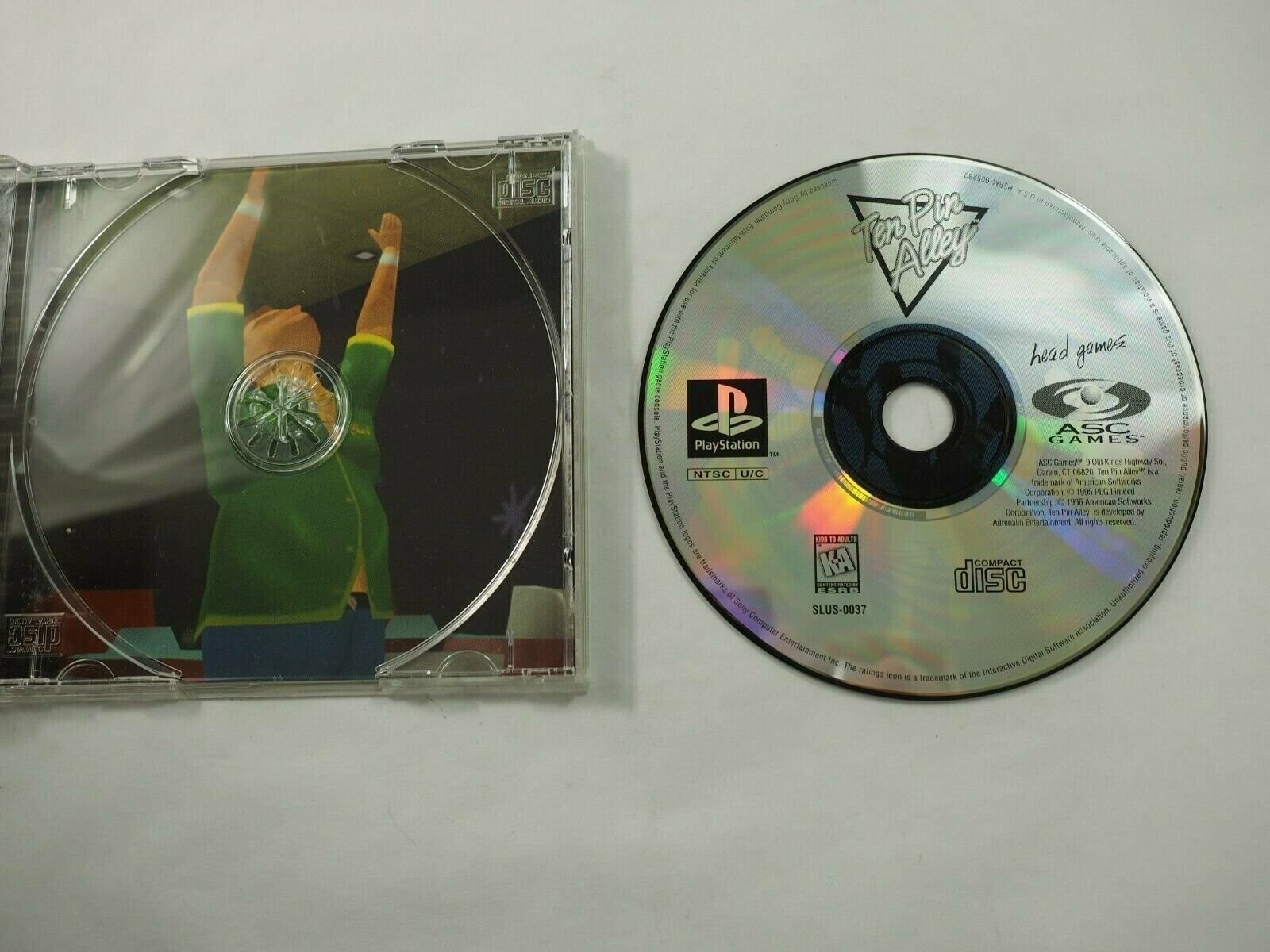 Ten Pin Alley 1996 Sony Playstation1 SLUS-00377