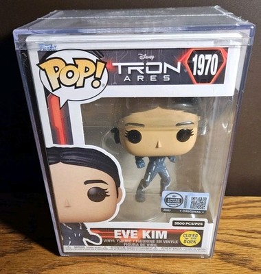 Funko Pop Movies Tron Ares Eve Kim #1970 Glow LE Royalty 3500 Pcs With Protector