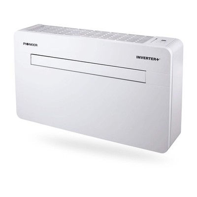 Pioneer 12,000 BTU All-in-One Console Inverter Heat Pump, Through-the-Wall Monob