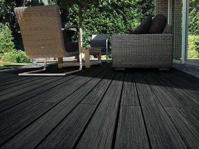 Terrassendielen WPC Fun Deck Vintage graphite