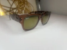 Ray-Ban Mega Wayfarer Havana Brown Frame Sunglasses RB0840S 663693 51