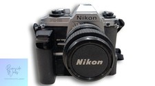 NIKON FG-20 Film SLR Camera Junk  Lens