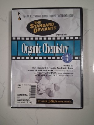SEALED - The Standard Deviants: Organic Chemistry, Program 1 - DVD 