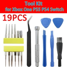 For PS5 Xbox One Controller Console PS4 Cleaning Repair Tool Set Screwdriver Kit