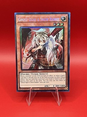 Ghost Ogre & Snow Rabbit (Secret Rare) RA04-EN015 Quarter Century Stampede...
