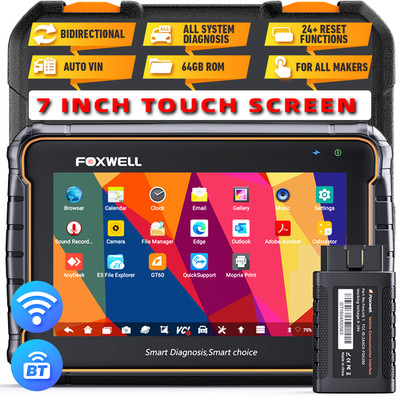 FOXWELL Bluetooth OBD2 Automotivo Scanner GT60 All System ABS SAS OIL TPMS Reset